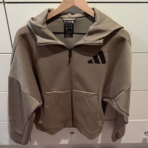 Adidas  Zip-Up Hoodie with Logo